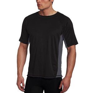 NEW! Kanu Surf Men's Cb Rashguard UPF 50+ Swim Shirts - Size Small